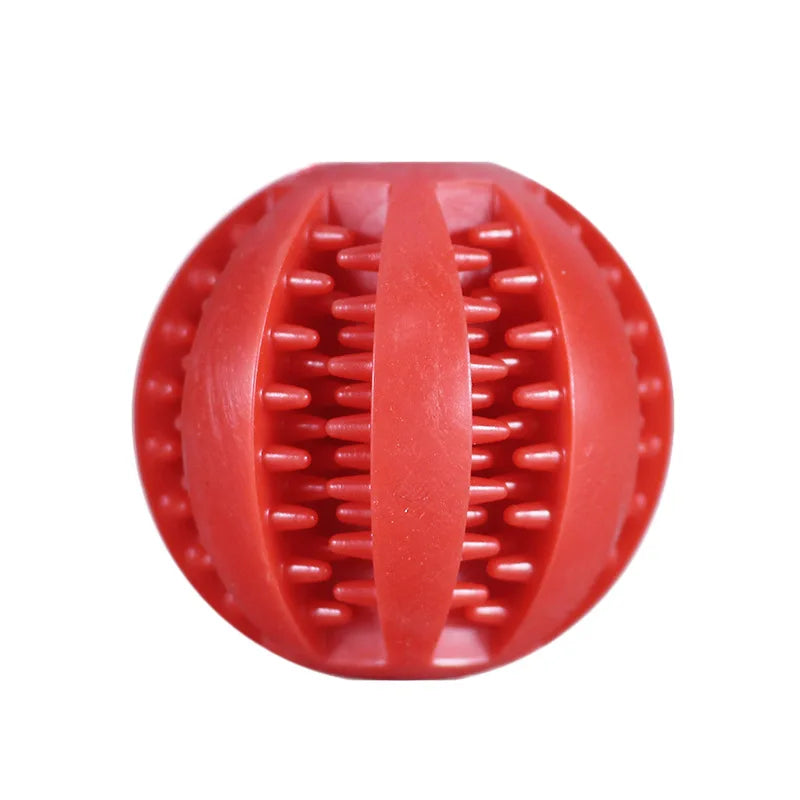 Pet Dog Toy Rubber Dog Ball For Puppy Funny Dog Toys For Pet Puppies Large Dogs Tooth Cleaning Snack Ball Toy For Pet Products