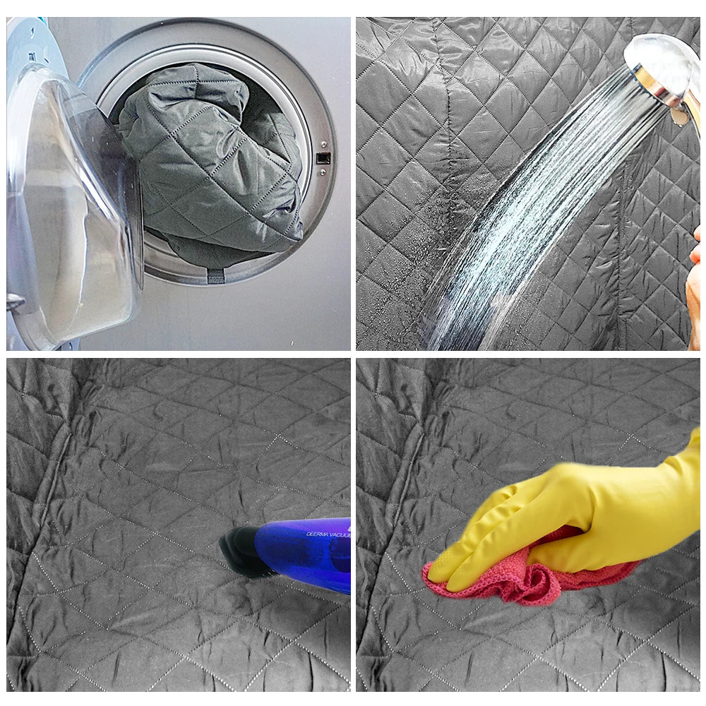 CASPER Dog Car Seat Cover Waterproof Pet Travel Dog Carrier Hammock Car Rear Back Seat Protector Mat Safety Carrier For Dogs