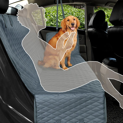 CASPER Dog Car Seat Cover Waterproof Pet Travel Dog Carrier Hammock Car Rear Back Seat Protector Mat Safety Carrier For Dogs