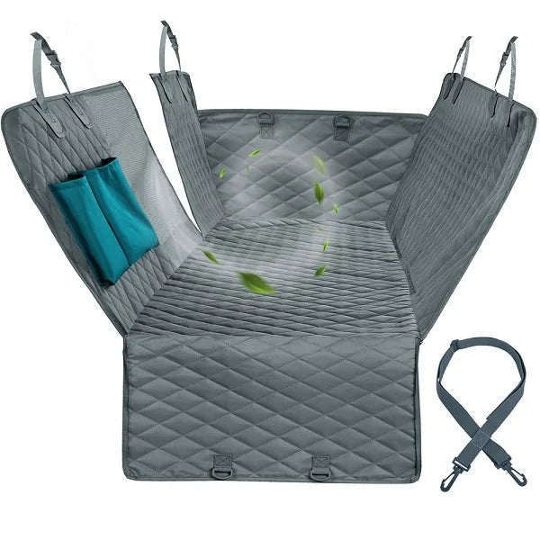 CASPER Dog Car Seat Cover Waterproof Pet Travel Dog Carrier Hammock Car Rear Back Seat Protector Mat Safety Carrier For Dogs
