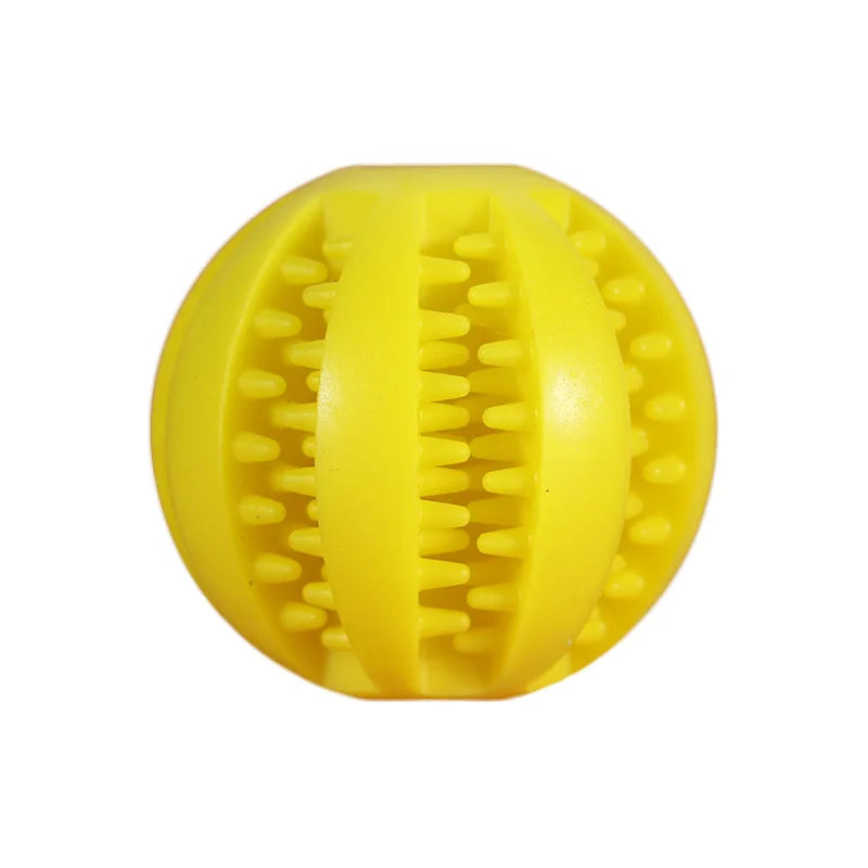 Pet Dog Toy Rubber Dog Ball For Puppy Funny Dog Toys For Pet Puppies Large Dogs Tooth Cleaning Snack Ball Toy For Pet Products