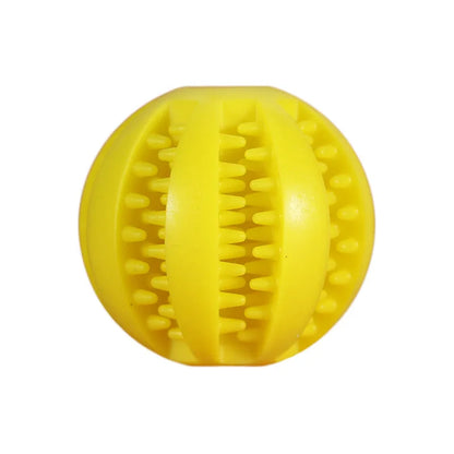 Pet Dog Toy Rubber Dog Ball For Puppy Funny Dog Toys For Pet Puppies Large Dogs Tooth Cleaning Snack Ball Toy For Pet Products