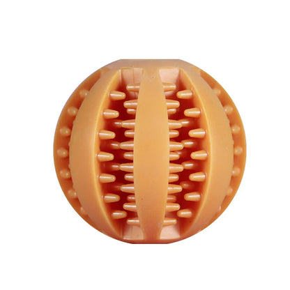 Pet Dog Toy Rubber Dog Ball For Puppy Funny Dog Toys For Pet Puppies Large Dogs Tooth Cleaning Snack Ball Toy For Pet Products