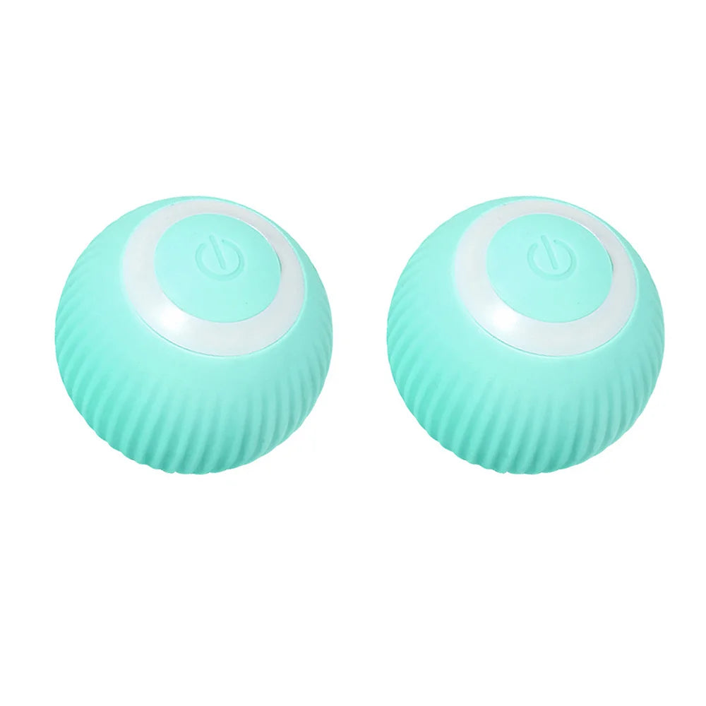 Interactive Cat Toys Ball, Automatic 360° Self-Rotating Rolling Ball USB Accessories Cats Pet Exercise Chase Toy Ball for Kitten
