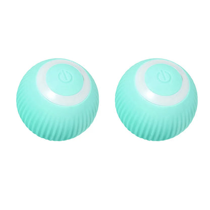 Interactive Cat Toys Ball, Automatic 360° Self-Rotating Rolling Ball USB Accessories Cats Pet Exercise Chase Toy Ball for Kitten