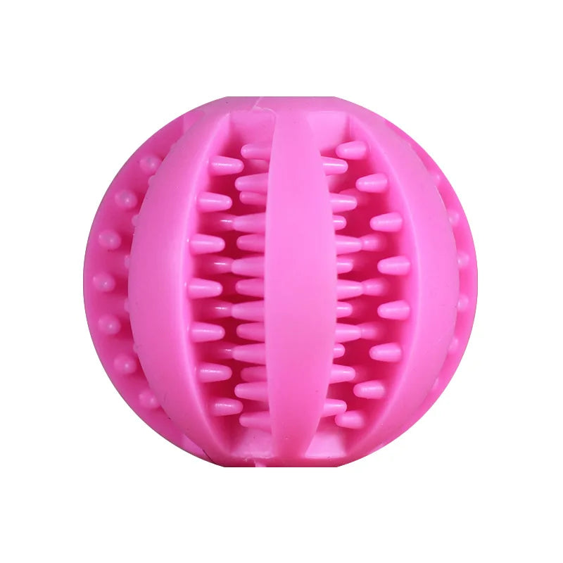 Pet Dog Toy Rubber Dog Ball For Puppy Funny Dog Toys For Pet Puppies Large Dogs Tooth Cleaning Snack Ball Toy For Pet Products