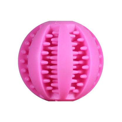Pet Dog Toy Rubber Dog Ball For Puppy Funny Dog Toys For Pet Puppies Large Dogs Tooth Cleaning Snack Ball Toy For Pet Products
