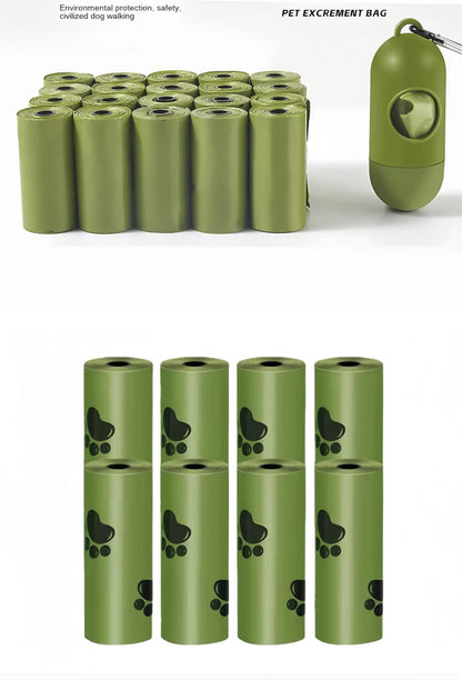 Ntensificatio EPI Biodegradable Pet Garbage Bag Dog Cat Poop Bags Dog Poop Bag Dispenser Dog Cleaning Supplies Dog Pet Supplies