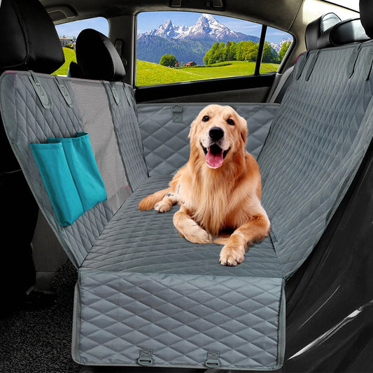 CASPER Dog Car Seat Cover Waterproof Pet Travel Dog Carrier Hammock Car Rear Back Seat Protector Mat Safety Carrier For Dogs