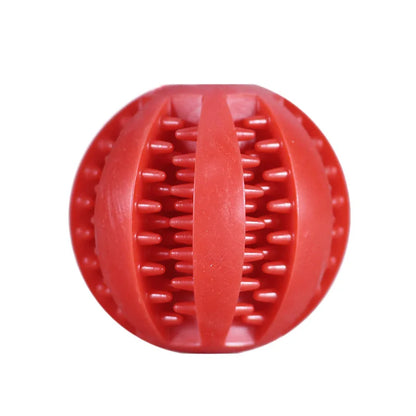 Pet Dog Toy Rubber Dog Ball For Puppy Funny Dog Toys For Pet Puppies Large Dogs Tooth Cleaning Snack Ball Toy For Pet Products