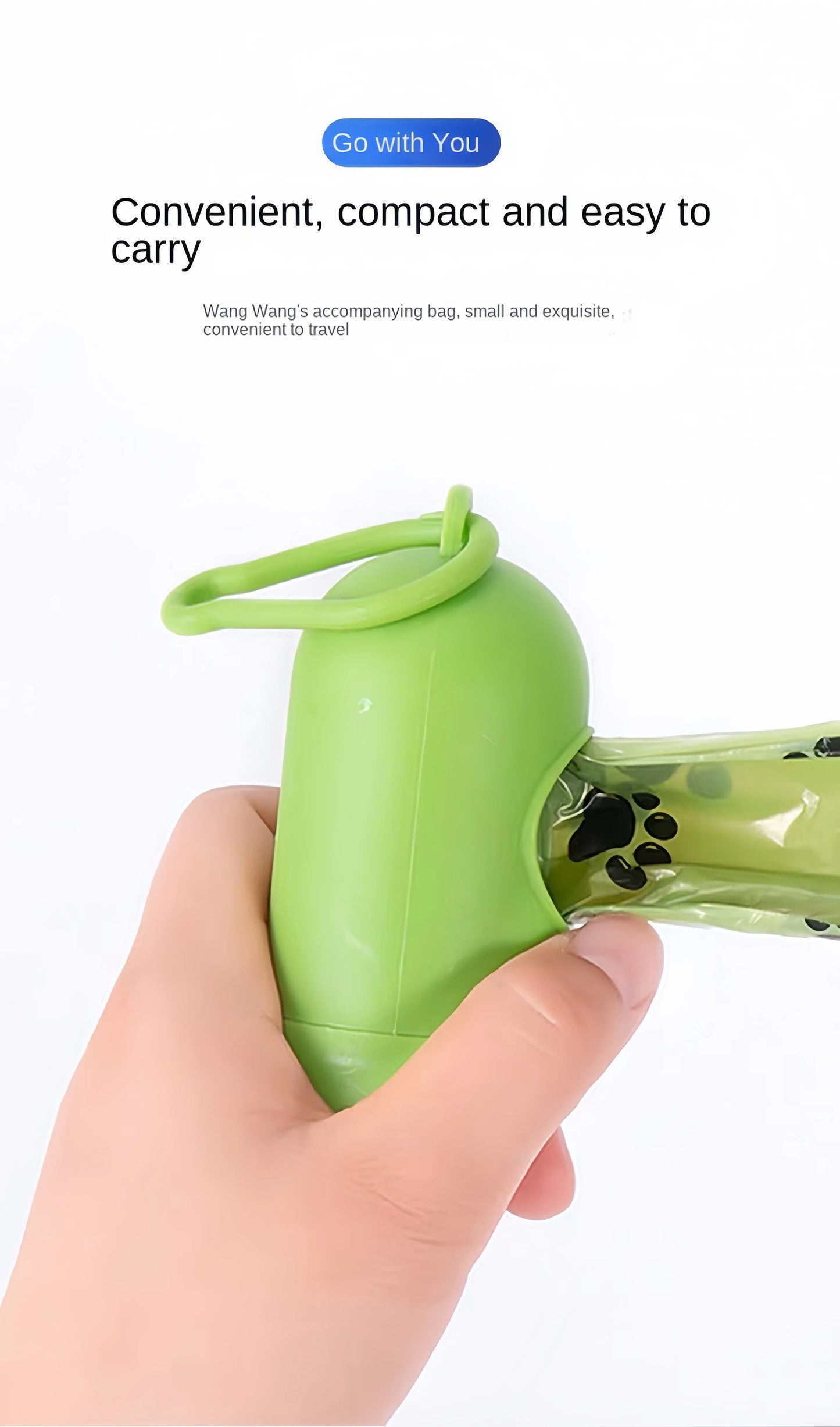 Ntensificatio EPI Biodegradable Pet Garbage Bag Dog Cat Poop Bags Dog Poop Bag Dispenser Dog Cleaning Supplies Dog Pet Supplies