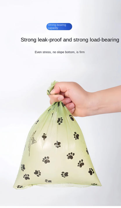 Ntensificatio EPI Biodegradable Pet Garbage Bag Dog Cat Poop Bags Dog Poop Bag Dispenser Dog Cleaning Supplies Dog Pet Supplies