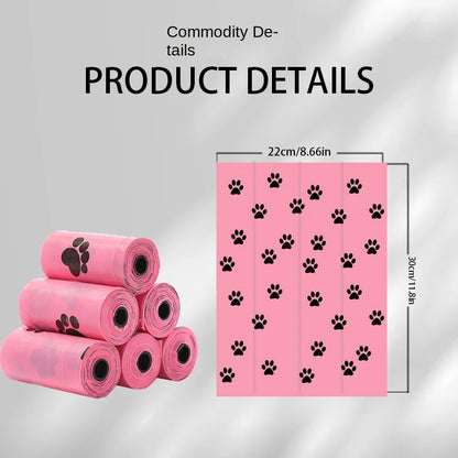 Ntensificatio EPI Biodegradable Pet Garbage Bag Dog Cat Poop Bags Dog Poop Bag Dispenser Dog Cleaning Supplies Dog Pet Supplies