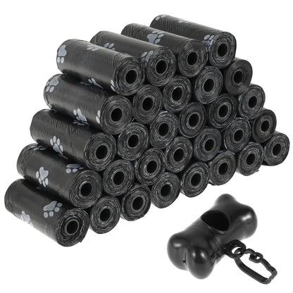 10/30/50Roll Dog Poop Bags Disposable Pet Waste Bags Dog Waste Bags Design Pet Poop Clean Pick Up Bone Bag Dispenser Tools