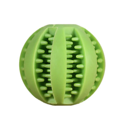 Pet Dog Toy Rubber Dog Ball For Puppy Funny Dog Toys For Pet Puppies Large Dogs Tooth Cleaning Snack Ball Toy For Pet Products